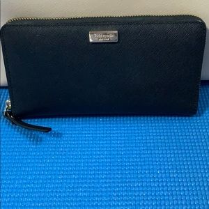 Like new black Kate spade wallet